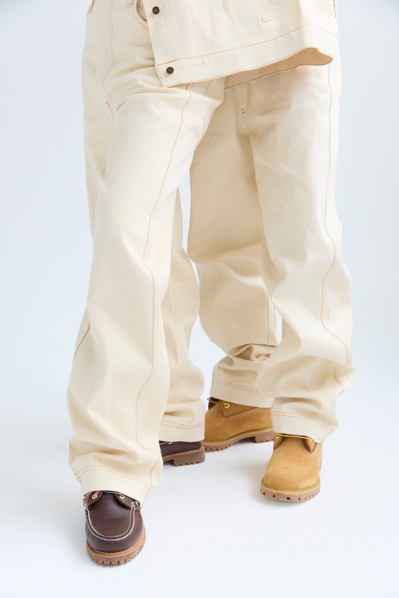 FOUNDATION JEAN IN ECRU