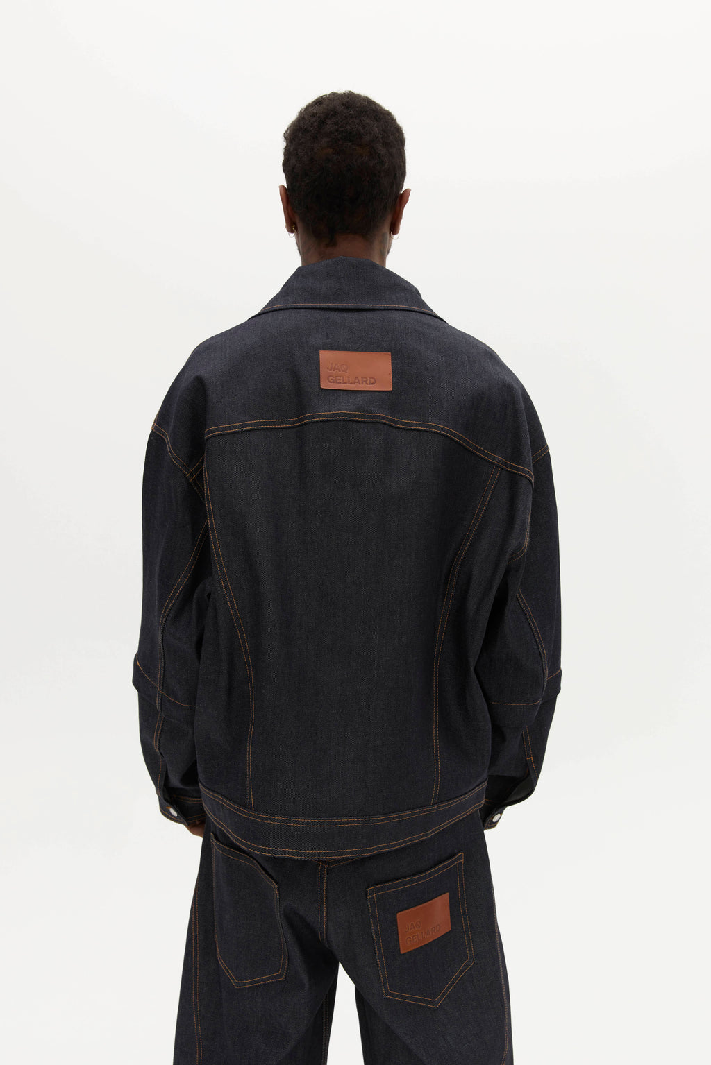 DETACH JACKET in RAW INDIGO