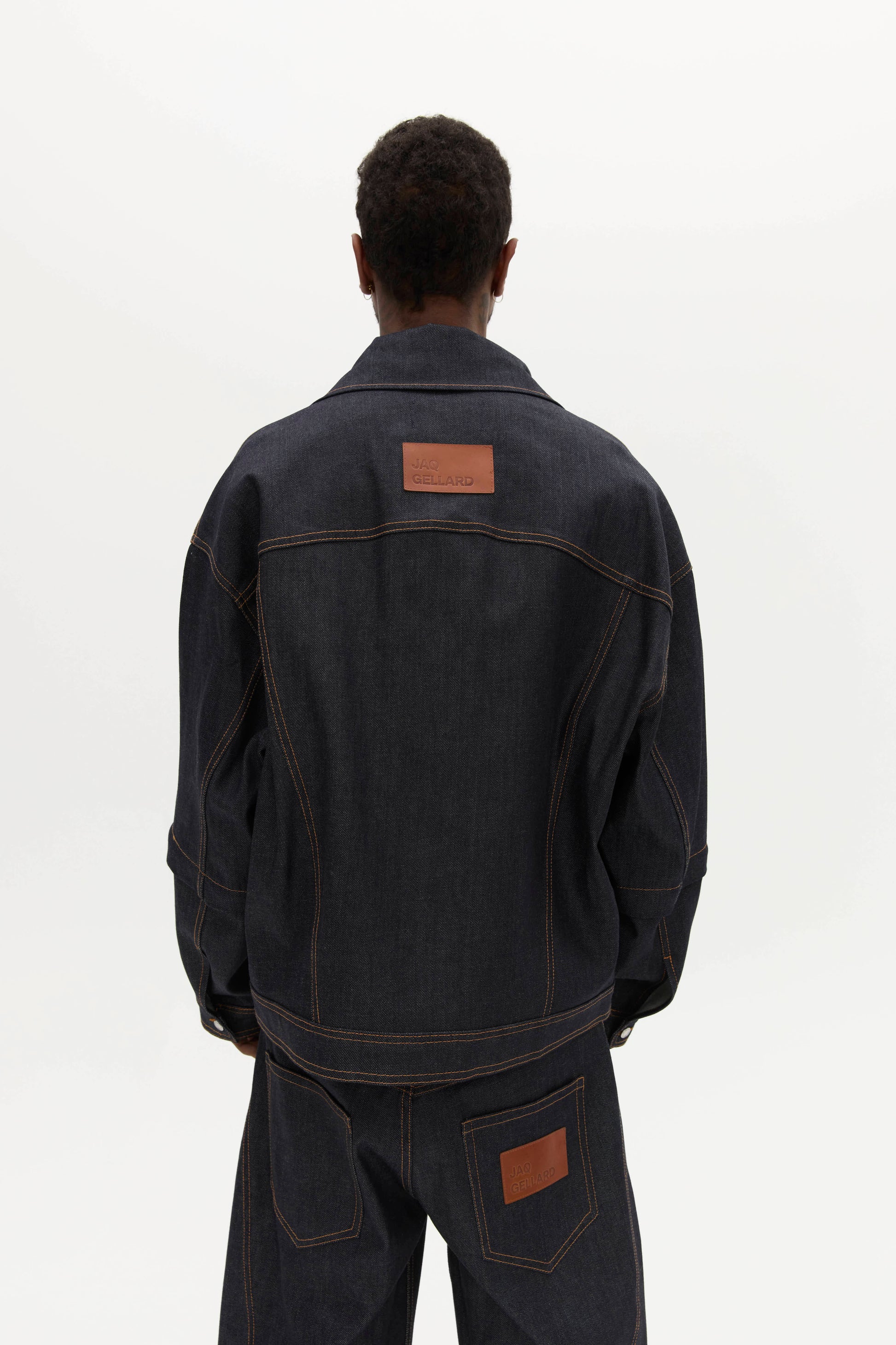 DETACH JACKET in RAW INDIGO