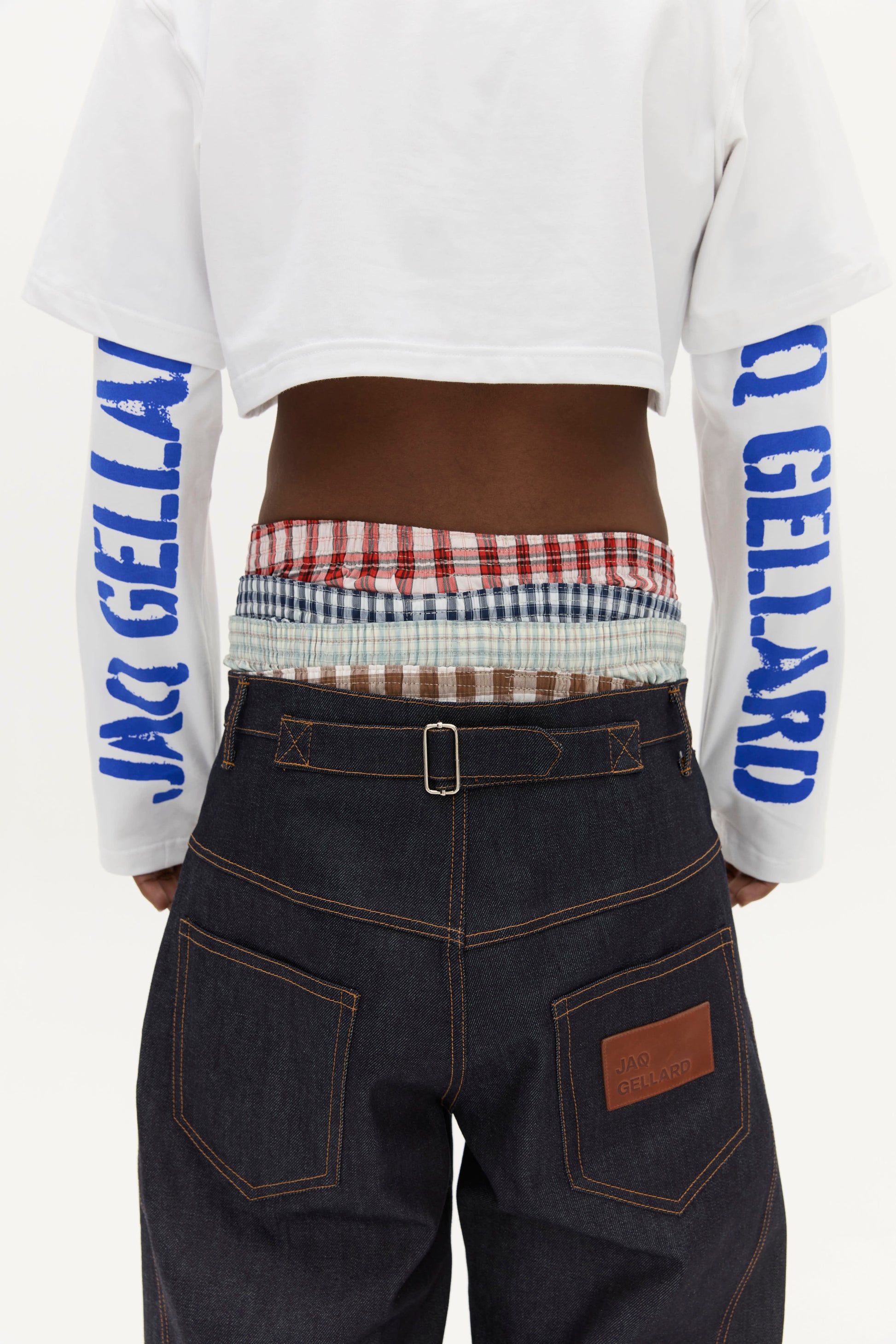 BACKTALK CROPPED L/S TOP
