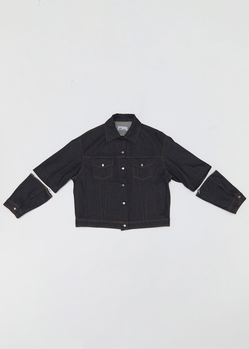 DETACH JACKET in RAW INDIGO