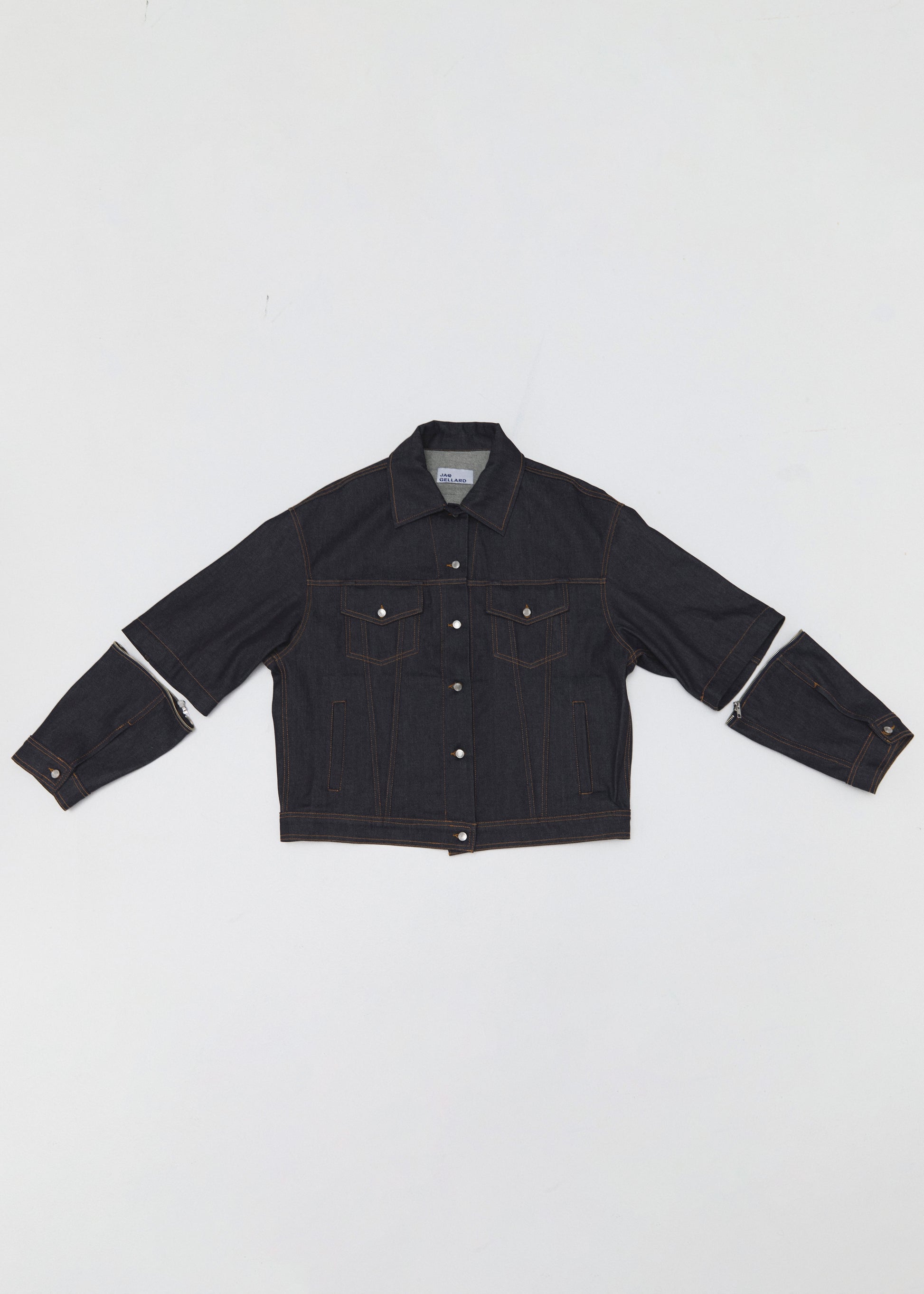 DETACH JACKET in RAW INDIGO
